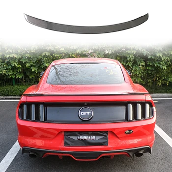 Za 2015-2023 Ford Mustang Zadnji Spojler OE Slog Ogljikovih Vlaken Materiala Trunk Lid Majhnimi Krili, Body Kit Car Tuning Accesorios
