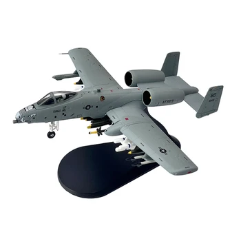 1/100 Obsega NAS-10 A10 Thunderbolt II Warthog Hog Napad Ravnino Borec Diecast Kovinski Model Letala Otrok Boy Toy Darilo