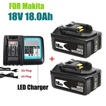 100% Za Makita 18V 18000mAh Aufladbare Moč Werkzeuge Batterie mit LED Li-Ion Ersatz LXT BL1860B BL1860 BL1850