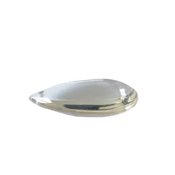 12pcs/veliko 38 mm Kristalno Steklo Lestenec Vode Ovalne Spusti Prizmo Kristalni Lestenec Deli