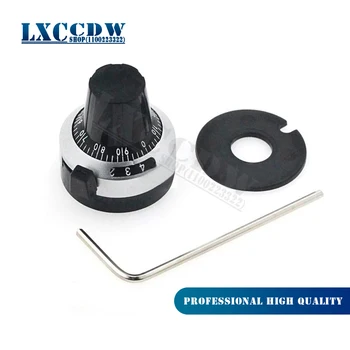 1PCS 3590S 6,35 mm natančnost obsega gumb potenciometra gumb opremljen z multi-turn potenciometer