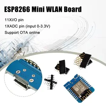 1pcs Mini WIFI Razvoj Odbor NodeMcu Lua WIFI ESP-12F ESP8266 D1 IS Odbor Mini WIFI Nodemcu MicroPython Q7L5