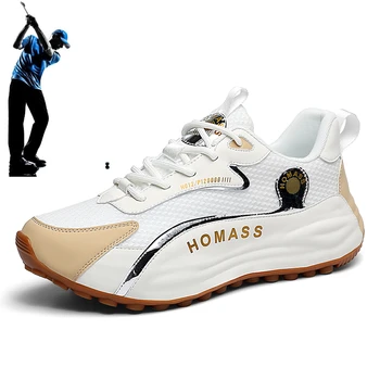 2024 Nov Modni Moški Športni Čevlji za Golf Dihanje Očesa Čevlji Outdoor Fitnes Vsestranski Casual Moški Čevlji