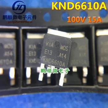 20pcs izvirno novo KND6610A 100V 15A, DA-252 nadomešča ZAČUTITE 0115K 15N10 N kanala MOS tranzistorja