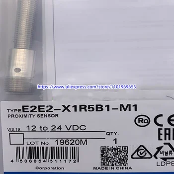 2PCS Novo induktivni senzor E2EL-X5E2 E2EL-X5E1 E2E2-X1R5B1-M1 E2E2-X4D1-M1GJ
