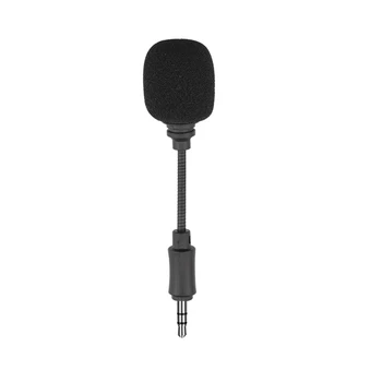3,5 mm Mini Microphone V-Skladu Treh Polov Kratek Mikrofon za DJI OSMO Žep delovanje Fotoaparata