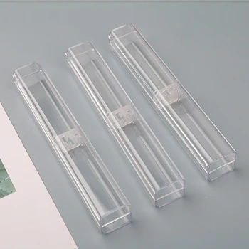 30PCS Pregleden Svinčnik Plastični Prozorni Akrilni Svinčnik Plastično Pero Pisarniški Material