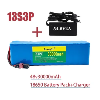 48v litij-ionska baterija 48v 30Ah 1000w 13S3P Litij-ionske Baterije Za 54.6 v E-kolo, Električna kolesa, Skuterja z BMS+polnilec