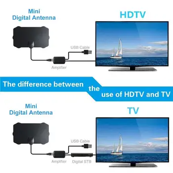 4K TELEVIZOR HD Digitalna Antena Podpora Lokalnih Kanalov Vse Vrste Televizijskih Zaprtih Smart Stikalo Ojačevalnik HD Signal Booster