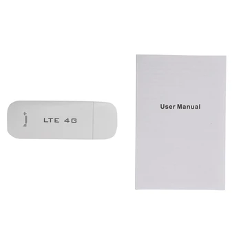 4X 4G Wifi Usmerjevalnik Ključ USB Brezžični Modem 100 mb / s Z Režo za Kartico SIM Žep Mobilni Wifi Za Avto Brezžične dostopne točke