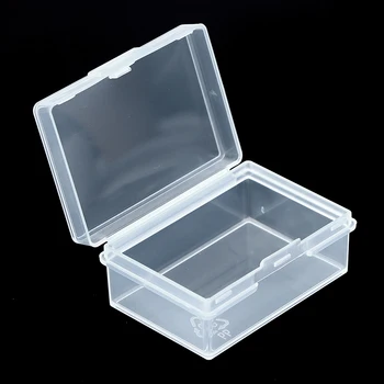 5.7 cm Novo Majhno Prozorno Plastično Škatla za Shranjevanje Kroglice, Majhne Predmete Obrti Strojne opreme za Shranjevanje Posode Nakit Organizator Primeru