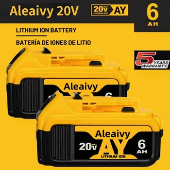 Aleaivy Novo Za DeWalt 18V 20 Volt Max 3.0/8.0 AH Litij Baterija DCB206 DCB205 DCB200 DCB203 električno Orodje, Zamenjava Baterije