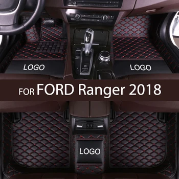 APPDEE Avto predpražnike za Ford Ranger 2018 po Meri auto stopalo Blazinice avtomobilska preproga pokrov