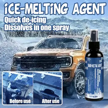 Avto Defroster Spray Avto Led Odstranjevalec Spray Pozimi Sneg Topi Odtajanje Agent Učinkovito Vetrobransko Steklo Odtajanje Zamrznitev Odstranjevalec