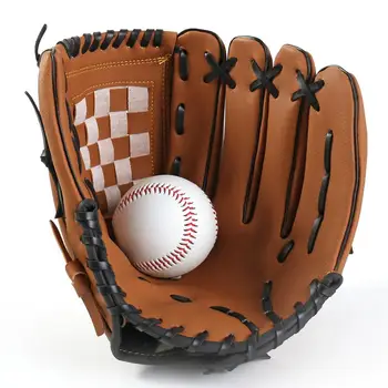 Baseball Rokavice Umetno Usnje Mladi Baseball Softball Praksi Levo Zaščita Rok Rokavice Za Baseball Usposabljanje Konkurence Rokavice