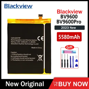 BV9600, Baterije za Blackview Telefon, Visoko Kakovostne Baterije z Darili, Številko za Sledenje, Nove, Original, BV 9600, 5580mAh