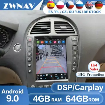 Carplay Android Večpredstavnostnih Za Lexus ES 2006 2007 2008 2009 2010 2011 2012 Navigacijo GPS Sprejemnik Avdio Stereo Igralec, Vodja Enote