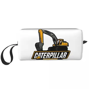 Cat-caterpillar Simbol Potovanja Toaletnih Vrečko za Ženske Makeup Kozmetični Pripomočki Lepoto Shranjevanje Vrečk Dopp Kit Primeru Polje Darila