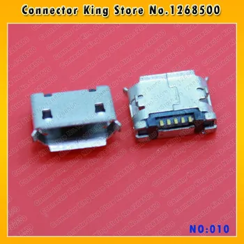 ChengHaoRan 100 kozarcev/veliko Mikro 5pin usb priključek dip 6.4 ženski konektor B tip,MC-010