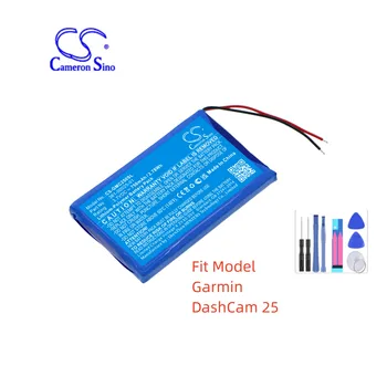 Dashcam Baterija Za Garmin 361-00025-01 DashCam 25 Zmogljivosti 750mAh / 2.78 Wh Tip Li-Polymer Voltov 3.70 V