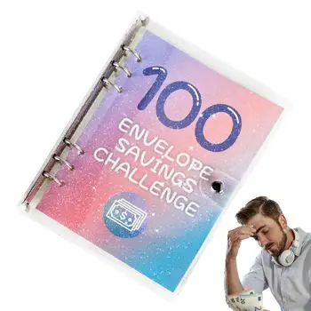 Denar Varčevanje Veziva Denarnih Ovojnice Denar Organizator S Ključavnico Prihrankov Izziv Dan 100 Denarni Prihranek Izziv Knjiga Nepremočljiva