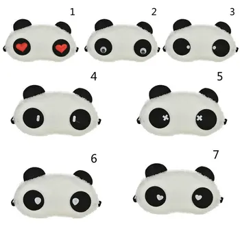 Dihanje Maske Za Spanje, Lepe Panda Spalna Obraz, Oči Nasumice Eyeshade Otroci, Ženske Potovanja Zajema Zdravstveno Pomoč Eyepatch Orodje