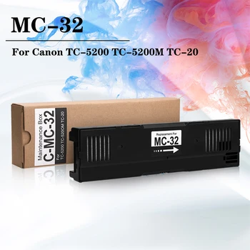 DSCINKS MC-32 Vzdrževanje Polje Za Canon TC-20 TC-20M TC-5200 TC-5200M Velikega Formata Tiskalnik Campatible MC32 Vzdrževanje Kartuše