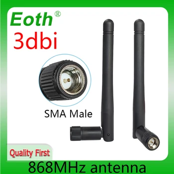 EOTH 868mhz antena 3dbi sma moški 915mhz lora antene pbx is modul lorawan signal sprejemnik antena visok dobiček