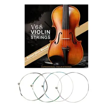 G92F 4Pcs/paket Poln Nastavite Kakovost Violino Strune Velikosti 1 4 Violino Strune Jeklene Strune E Strune Kitare Dodatki