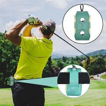 Golf Pasu Vrečko Pu Usnja Golf Vrečko Prostem Golf Vrečko Za Shranjevanje Dodatki Za Golf Torba Za Prenosni Izvajanje Vrečko