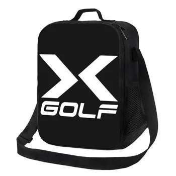 Golf X Logotip Izolirane Torbe za Šolo Urad Nepremočljiva Toplotne Hladilnik Kosilo Polje Ženske Otroci