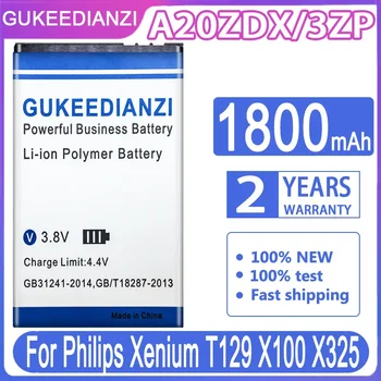 GUKEEDIANZI A20ZDX/3ZP Baterija Za PHILIPS Xenium X325 X100 T129 Pametni telefon Baterije Kodo za Sledenje