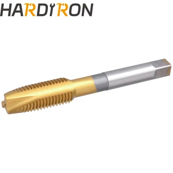 Hardiron M18 X 1 Spirala Točke Tapnite, HSS prevleko iz Titana Spirala Točke Plug rezanje Navojev Tapnite M18 x 1.0