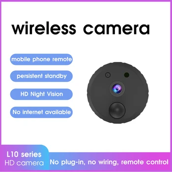 HD Pametne Oddaljeni Mini Kamera L10 s TF kartice 128G 256G/ H. 265 smart kodiranje PIR Človeško zaznavanje z Wifi Ir nočno opazovanje
