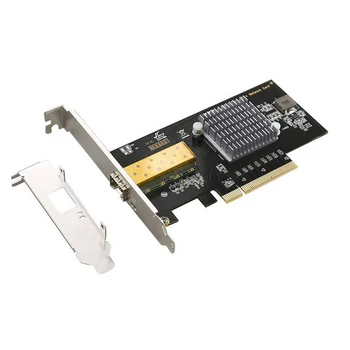 HFES 10 PCIE Gigabit Network Card Za 82599 Strežnik Optični Desktop PCI-E X8 LAN SFP 10Gbit Omrežna Kartica