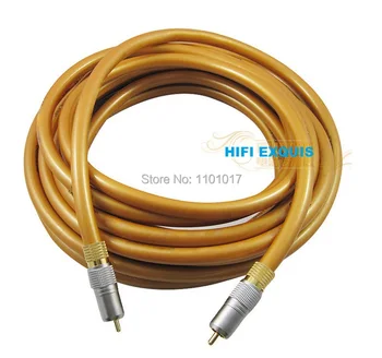 HI-fi EXQUIS CS161 Digitalni/Analogni Koaksialni Kabel RCA tudi za Bas Prenos Signalov
