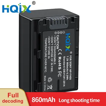 HQIX za Sony HDR-XR100E XR200E XR500E XR520E CX12E CX7E CX100E CX500E CX520E HC3 HC7 HC9E Fotoaparat NP-FH50 Polnilnik Baterije