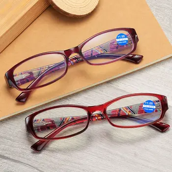 Kariran Kvadratni Okvir, Ki Skrbi Za Vid Presbyopia Očala Proti Modra Svetloba Branje Očala Za Daljnovidnost Očala Računalnik Očala