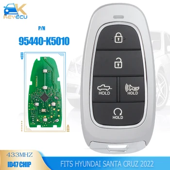 KEYECU 95440-K5010 Smart Remote Key Fob 433MHz ID47 Čip za Hyundai Santa Cruz 2022