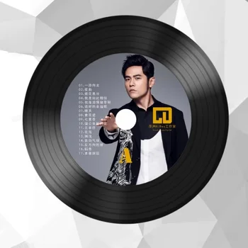 Kitajski LPCD Disk JAY CHOU Zhou Jielun Kitajska Moški Pevka in Pop Glasbe, 102 Pesmi 6 CD Zgoščenk