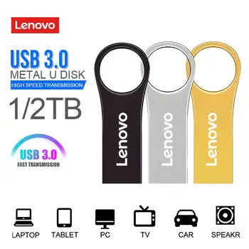 Lenovo 3.0 USB Flash Disk 2TB Pendrive Mini Pen drive Memory Stick 1TB USB Flash Disk Helloween Darilo Za Prenosni RAČUNALNIK PS5