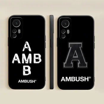 Luksuzne blagovne Znamke AMBUSHs Telefon Primeru Funda Za Xiaomi Redmi 10 9T 9 9A 7A 8 8A 10A Pro Opomba 11 10 9 7 11S Plus Zadnji Pokrovček