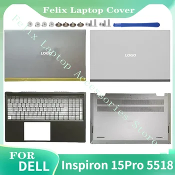 Nov Original Za Dell Inspiron 15Pro 5518 15 Pro 5518 Prenosni računalnik, LCD Zaslon Hrbtni Pokrovček Nižje Spodaj Primeru Zadaj Topcase 0X8MTN 0FTC14