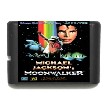 Nov Prihod Moonwalker 16 Bit MD Igra Kartice Za Sega Mega Drive Za Genesis