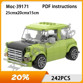 Novi gradniki MOC-39171 športni avto model preplete gradnike, ustvarjalne igrače otrok za izobraževanje Božično Igrača Darila.