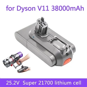 Novo Za Dyson V11 Baterije Absolutno V11 Živali Li-ion sesalnik Baterija za ponovno Polnjenje Super litijeve celice 38000mAh