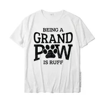 Pa Grand Šapa Je Ruff Pes Dedek Srajce Grandpaw Darila T-Shirt Bombaža Moške Vrhovi Shirt Design T Shirt Je Natisnjena V Modi