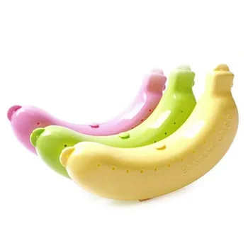Plastični Banana Zaščitnik Posodo Polje Imetnik Primeru Hrane Sadje Kosilo Škatla za Shranjevanje za OutdoorTravel Srčkan Banana Primeru