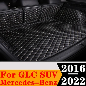 Po meri Celoten Sklop Prtljažniku Avtomobila Blazino Za Mercedes-Benz GLC SUV 2021 2022 2020 2019 2018 2017 2016 Zadnji Tovor Linijskih Rep Boot Pladenj Pad