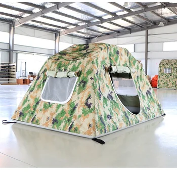 Po meri Enostaven Za Namestitev PVC dvoslojne Napihljivi Nepredušno Prikrivanje napihljivi šotor za kampiranje